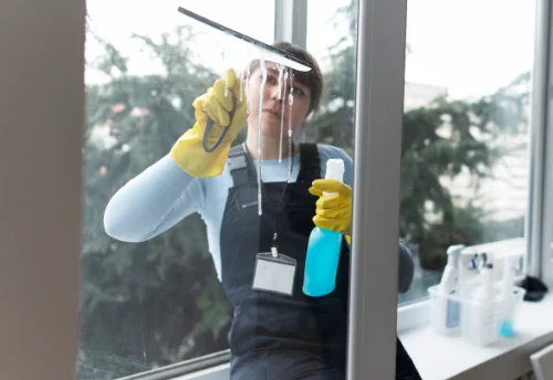 Nettoyage de vitres intérieures et extérieures à Prouzel